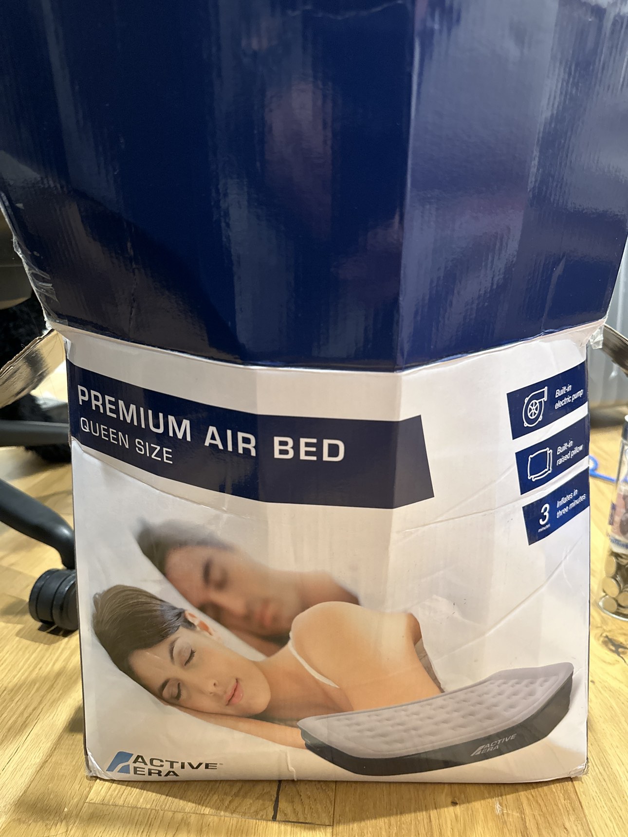 Active Era Premium Queen Air Mattress with Electric Pump thumbnail