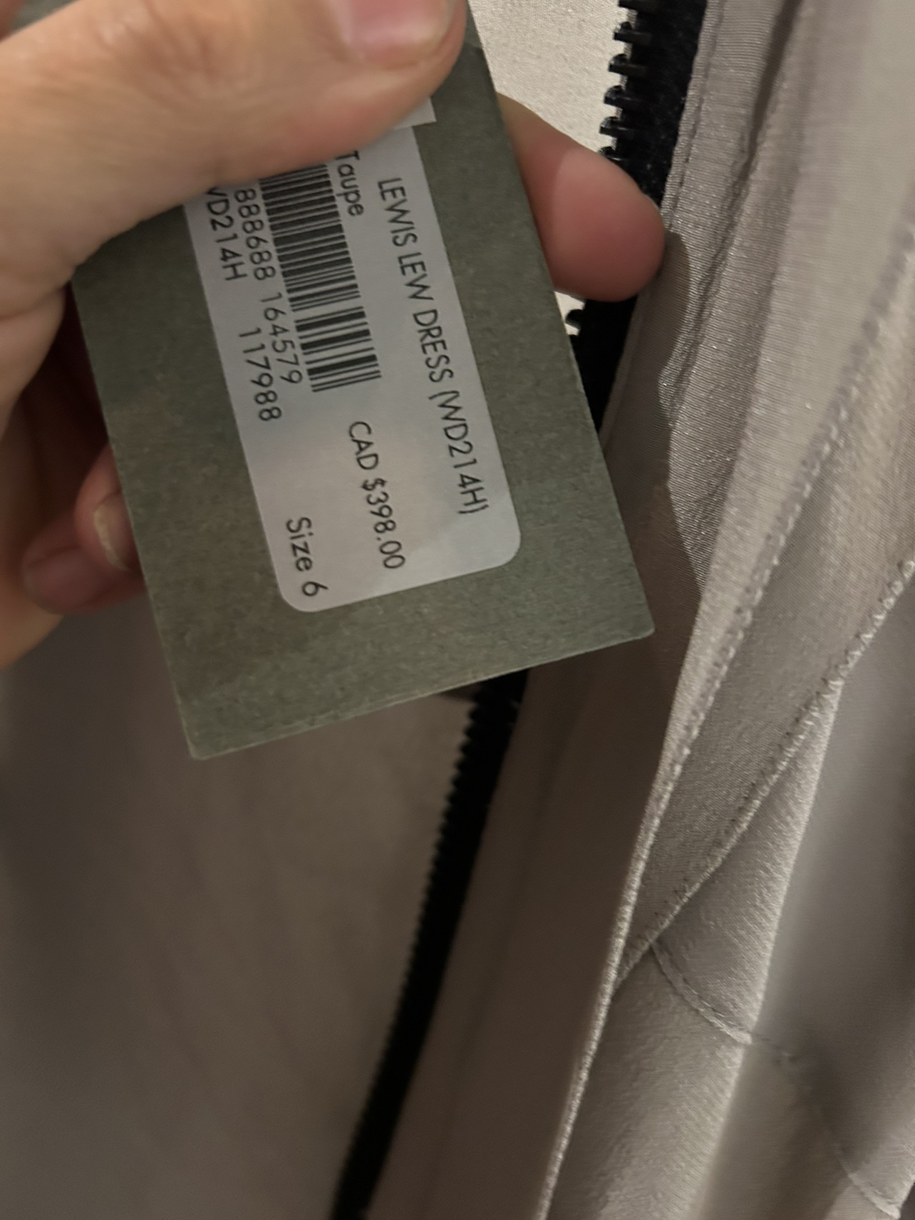 New with tags all saints silk dress. Size 6 image indicator(8)