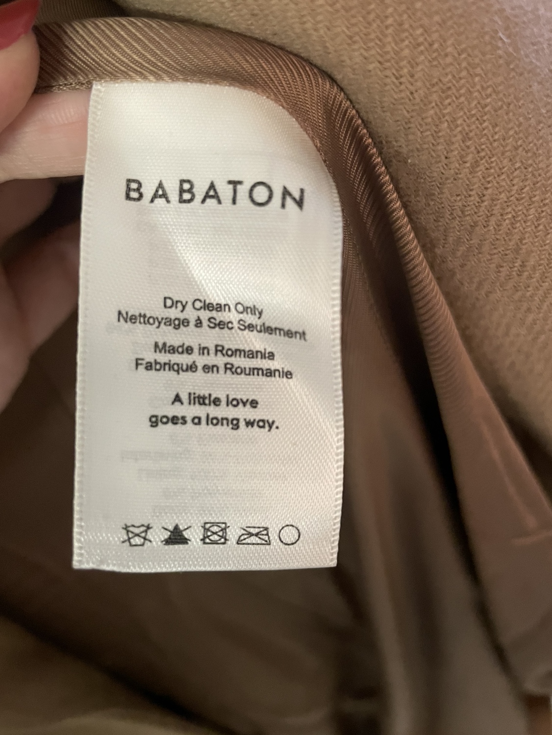 Babaton XXS Wool Davenport Coat - photo 5