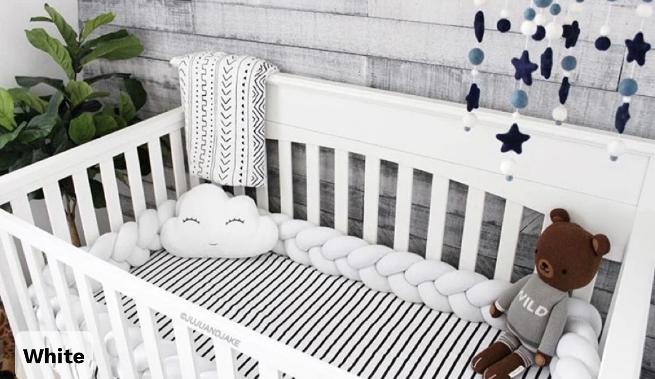 JUJU & JAKE BRAIDED CRIB BUMPER