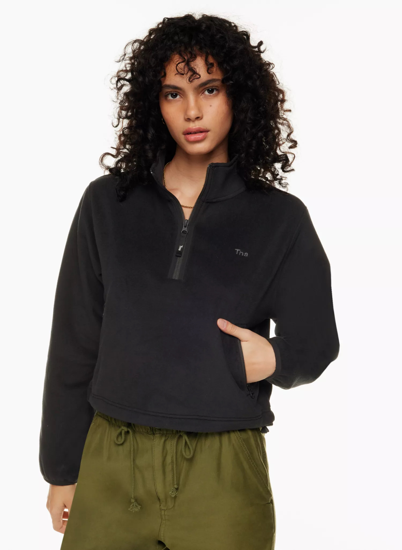 Tna Sno Polar ½ Zip Sweater Size S thumbnail
