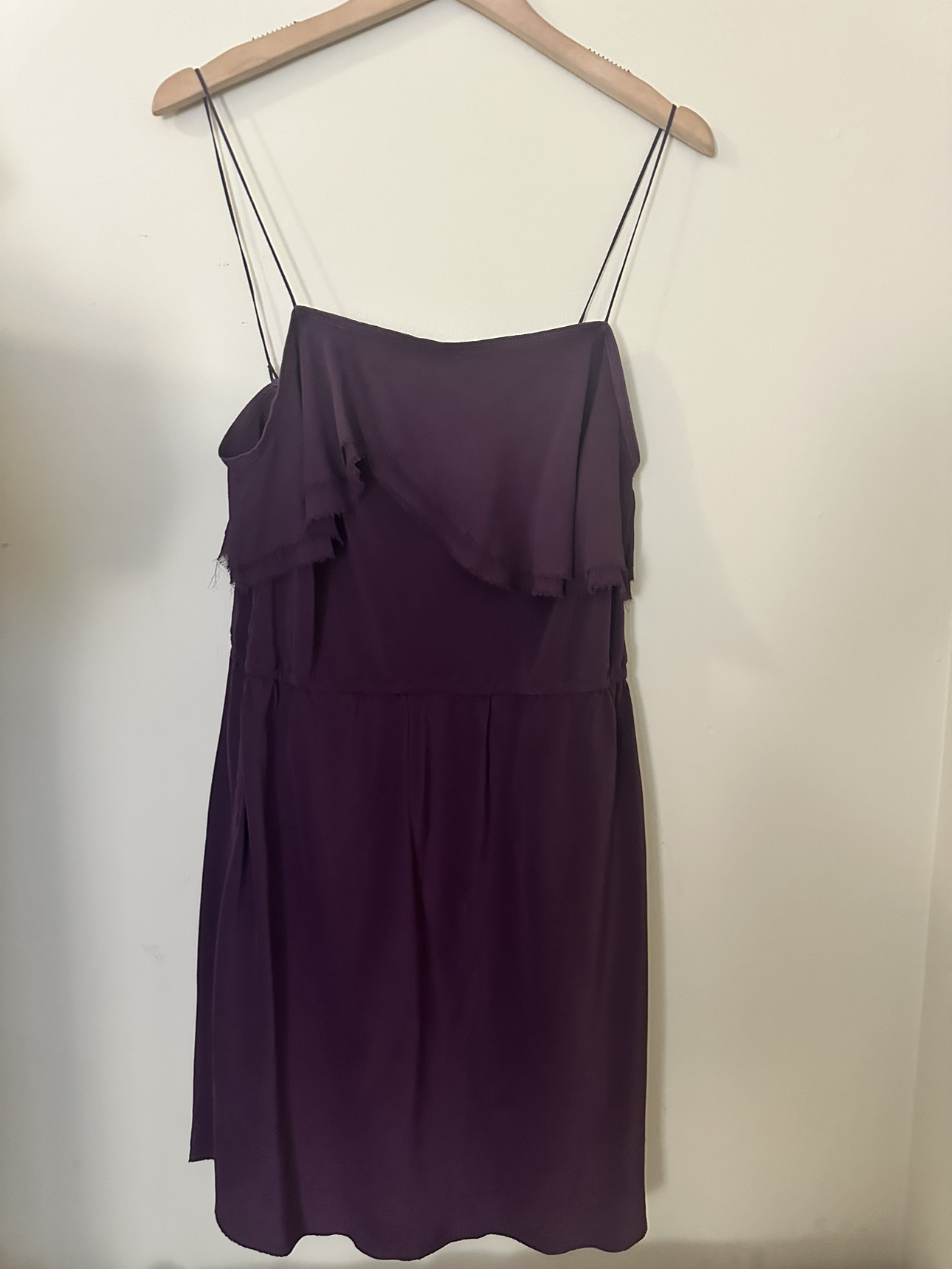 WILFRED DRESS 100 % silk.