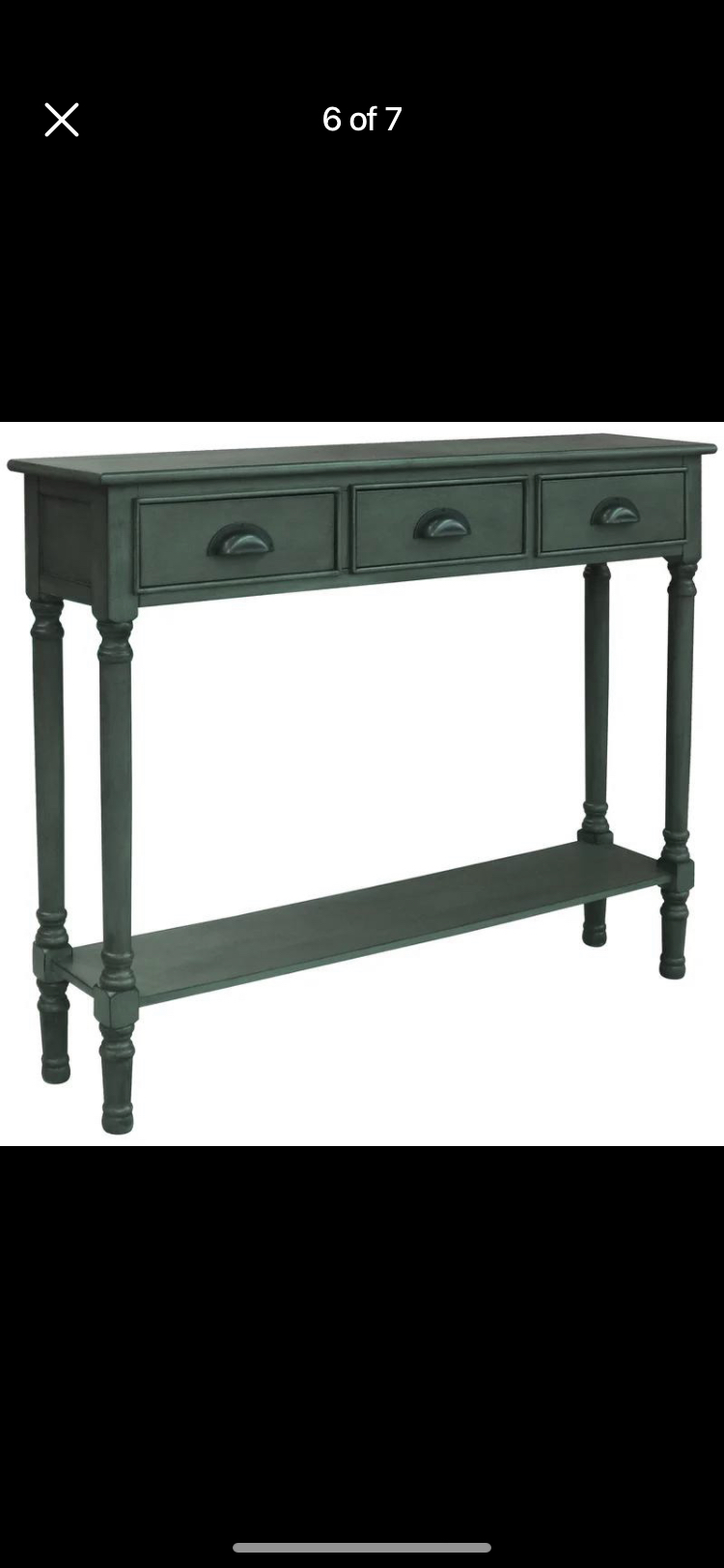 Pearsall 39.5" Solid Wood Console Table thumbnail