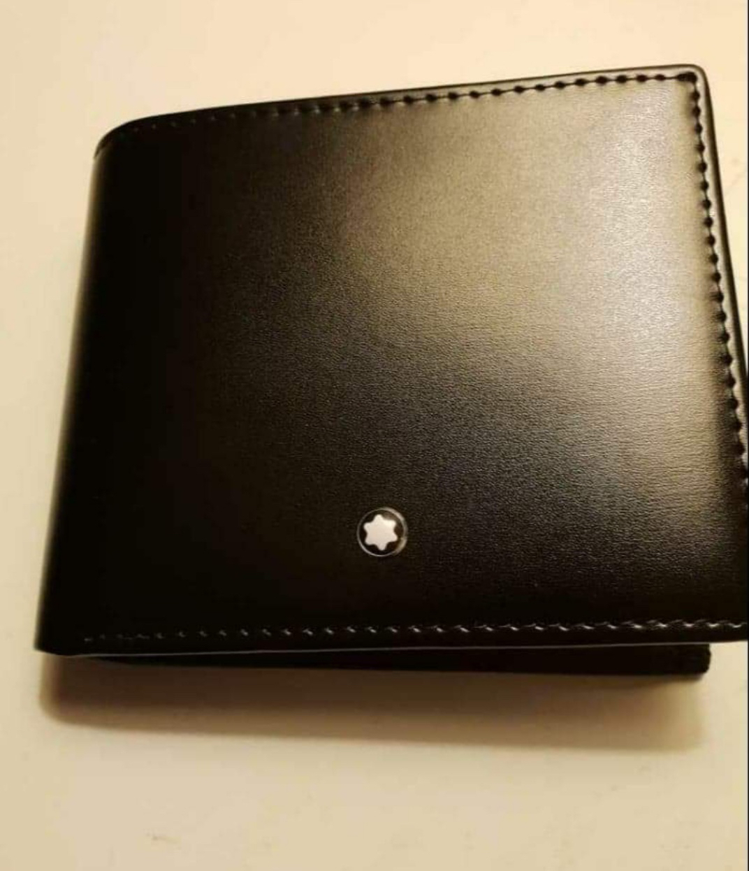 Men wallets with box genuine leather thumbnail