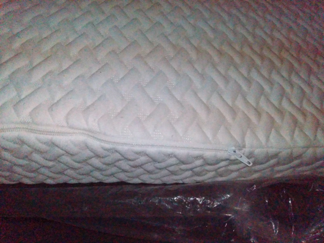 used triangular wedge pillow foam pad with removable cover image indicator(2)