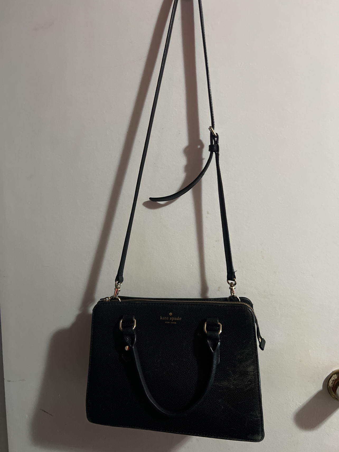 Kate Spade Black Crossbody Purse