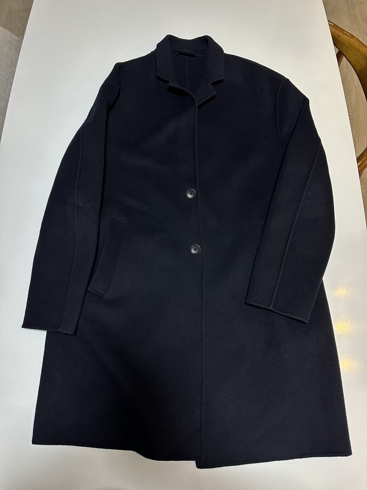 Zara black coat thumbnail
