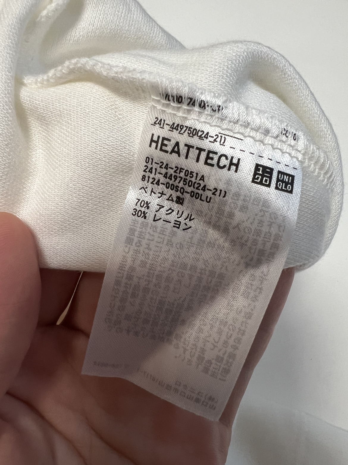 UNIQLO HEATTECH FLEECE TURTLENECK LONG SLEEVE T-SHIRT - photo 3