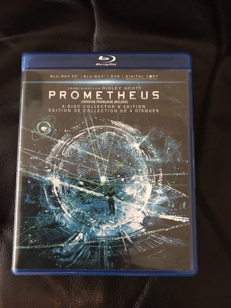 Blu ray “Prometheus” ( Blu ray, DVD, Digital Copy, Blu ray 3D)