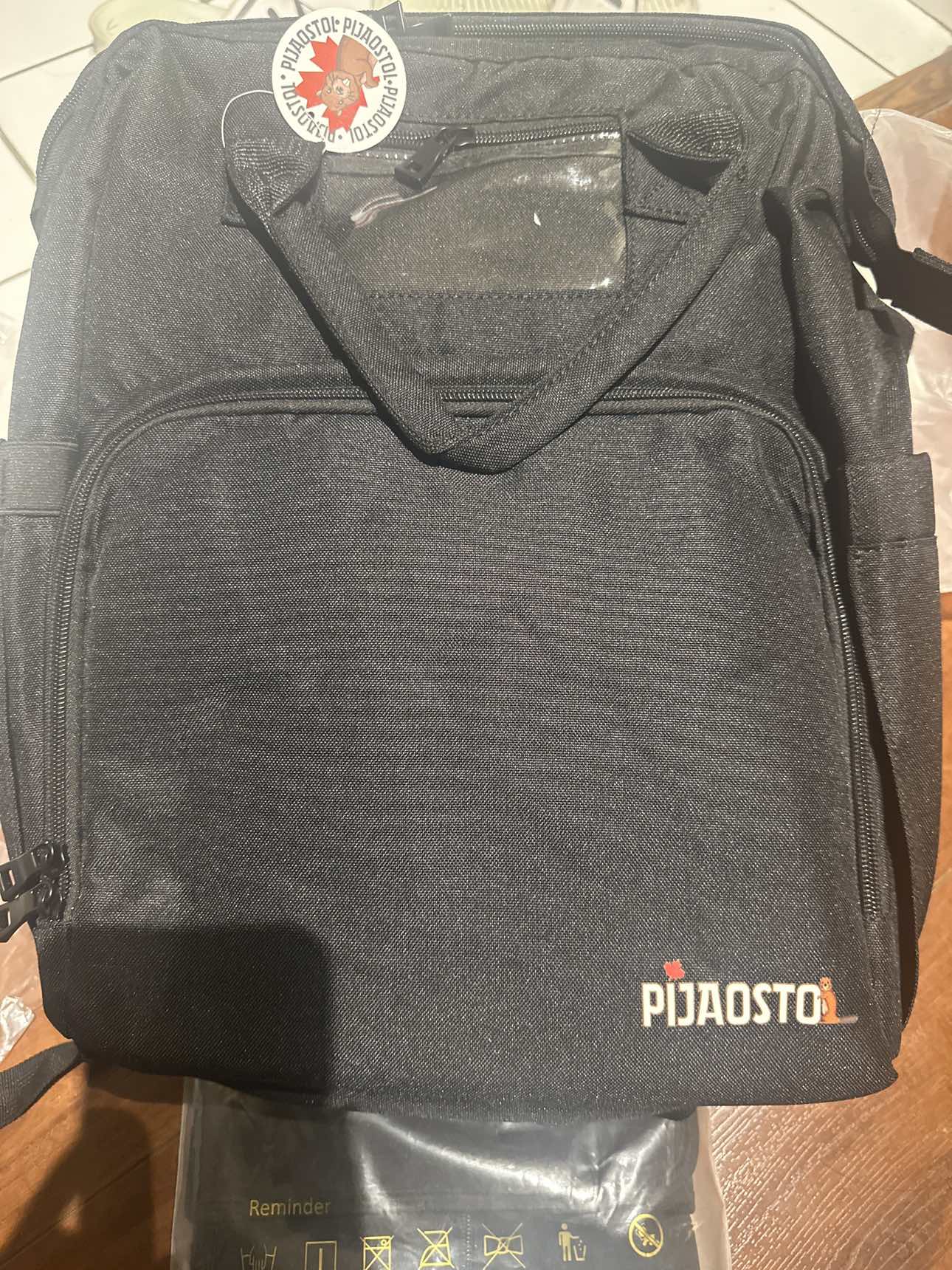 Kids Diaper bag with changing extension