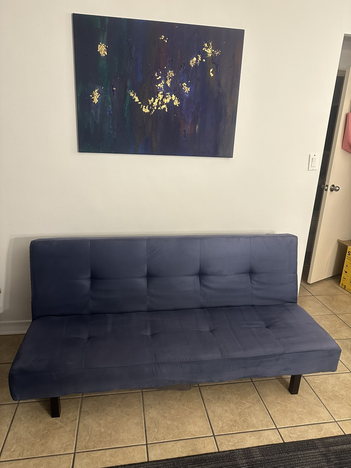 Ikea sofa bed Dark blue