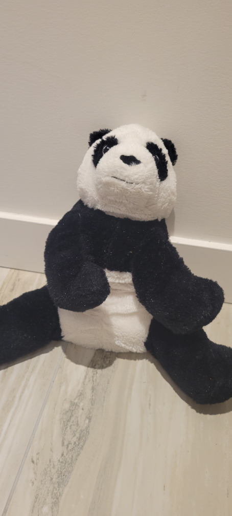 Two stuffed pandas ana a ball  #freecycle image indicator(3)