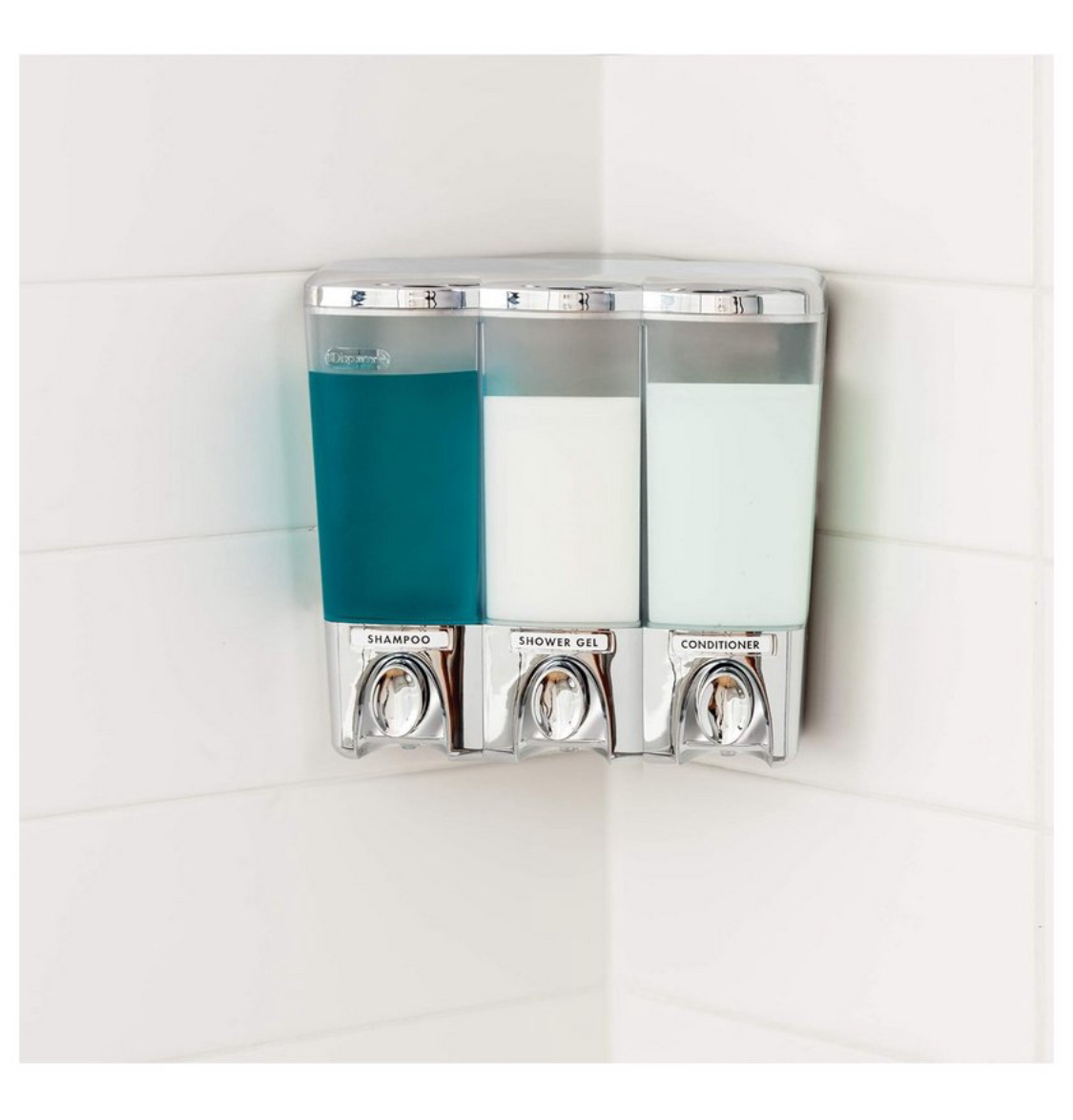 Soap dispenser with 3 chambers image indicator(3)