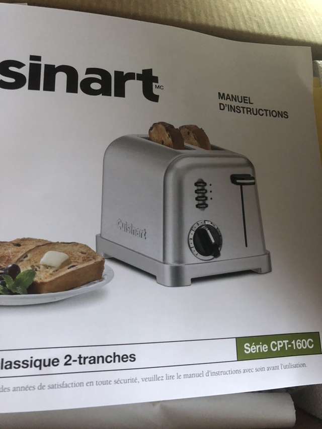 New Cuisinart toaster thumbnail