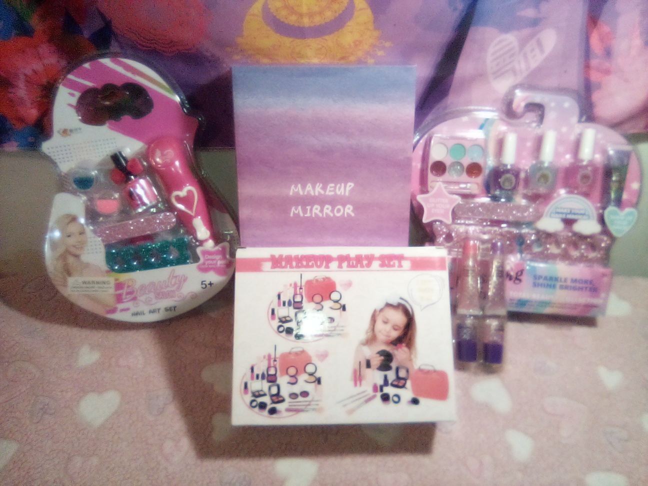 Young girls cosmetology combo makeup & nail set. - photo 2