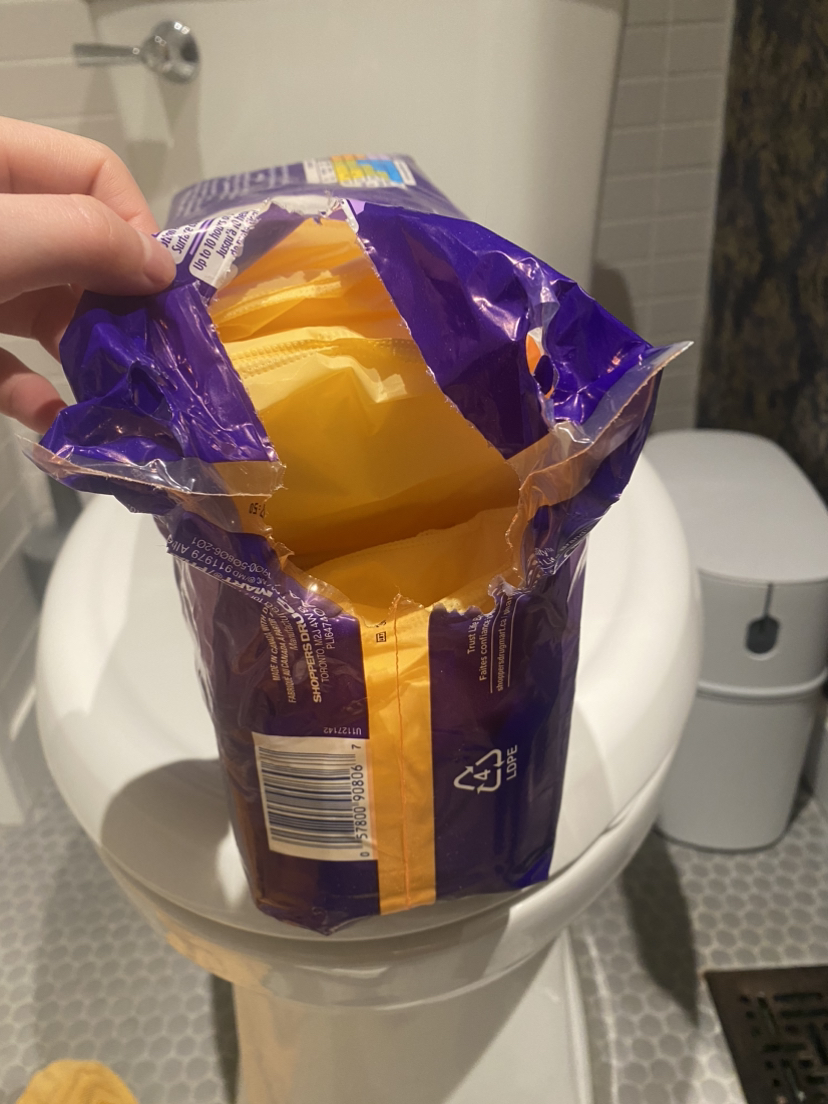 Period pads image indicator(3)