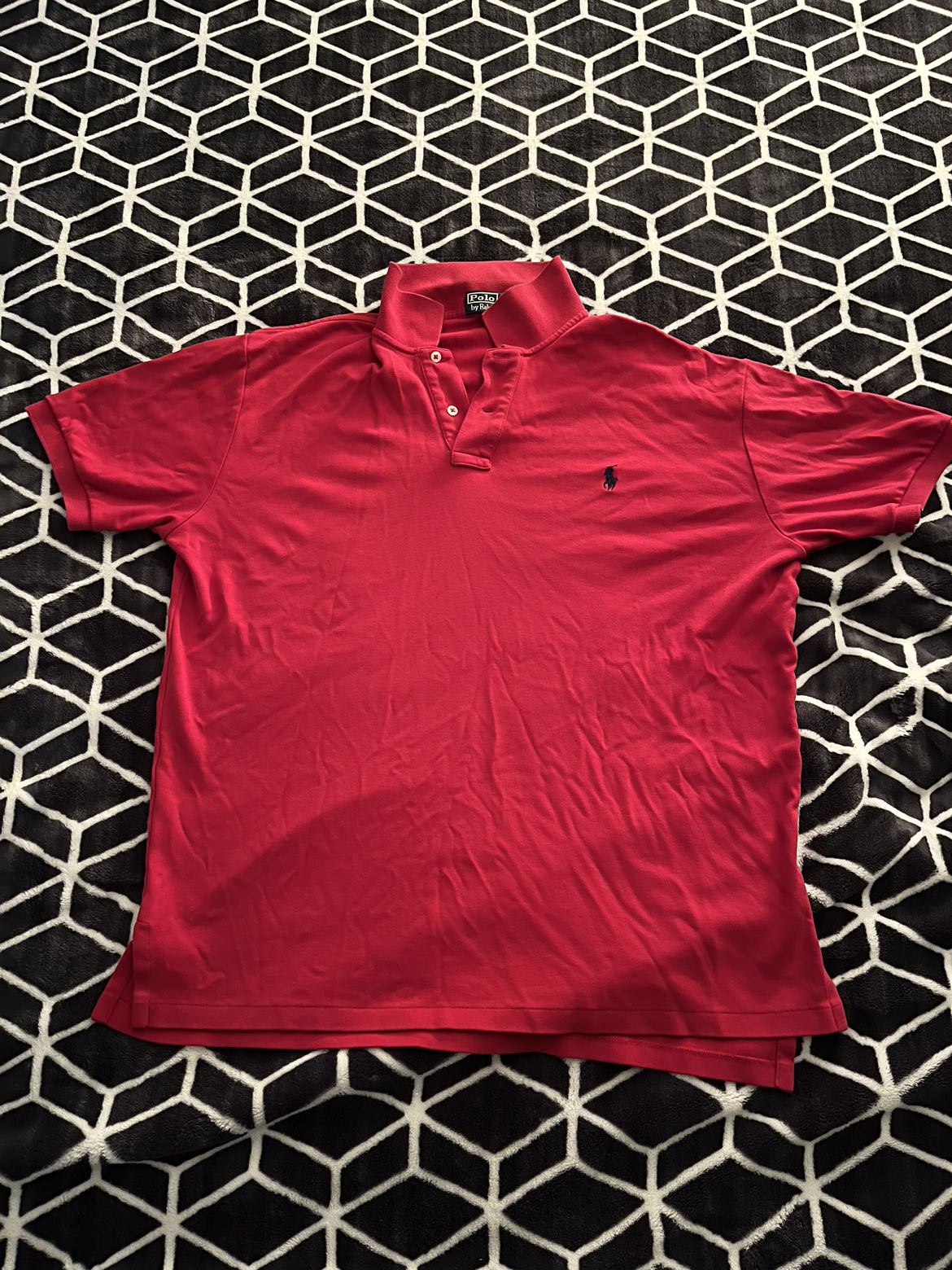 Polo Ralph Lauren Red Men’s Large Polo Shirt thumbnail