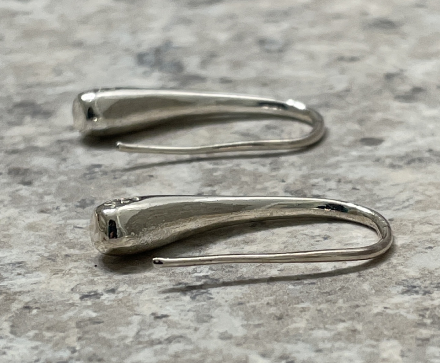 925 Sterling Silver Teardrop Shape Earrings 🎁 image indicator(3)