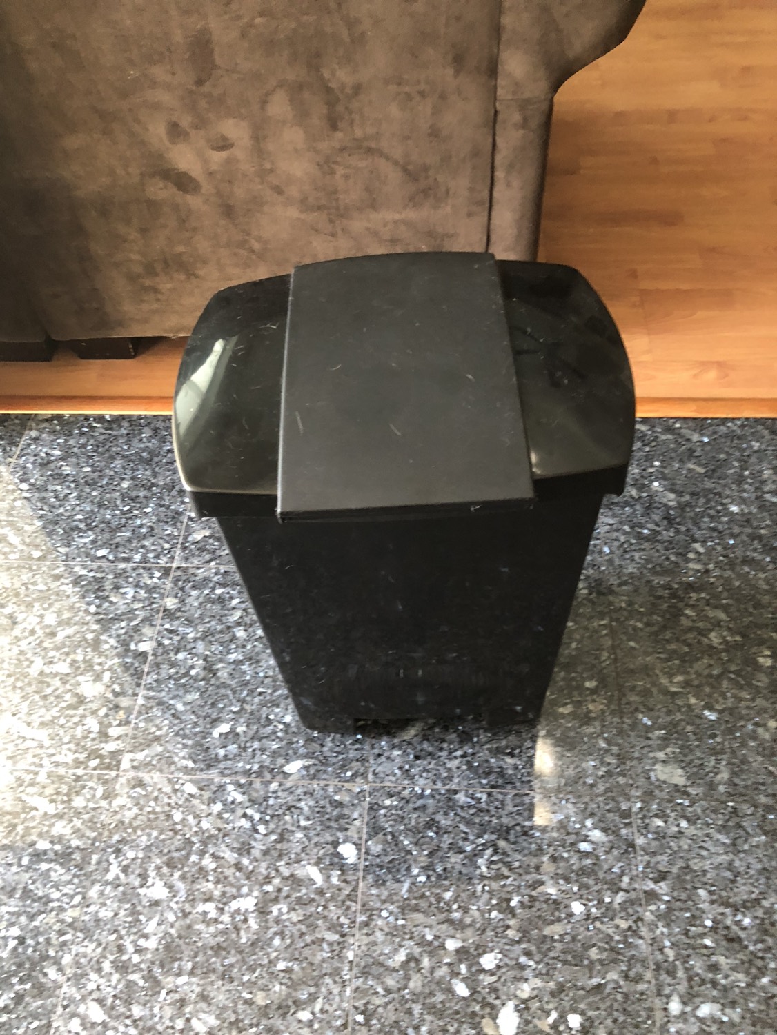Mistral Black Garbage Bin - photo 4