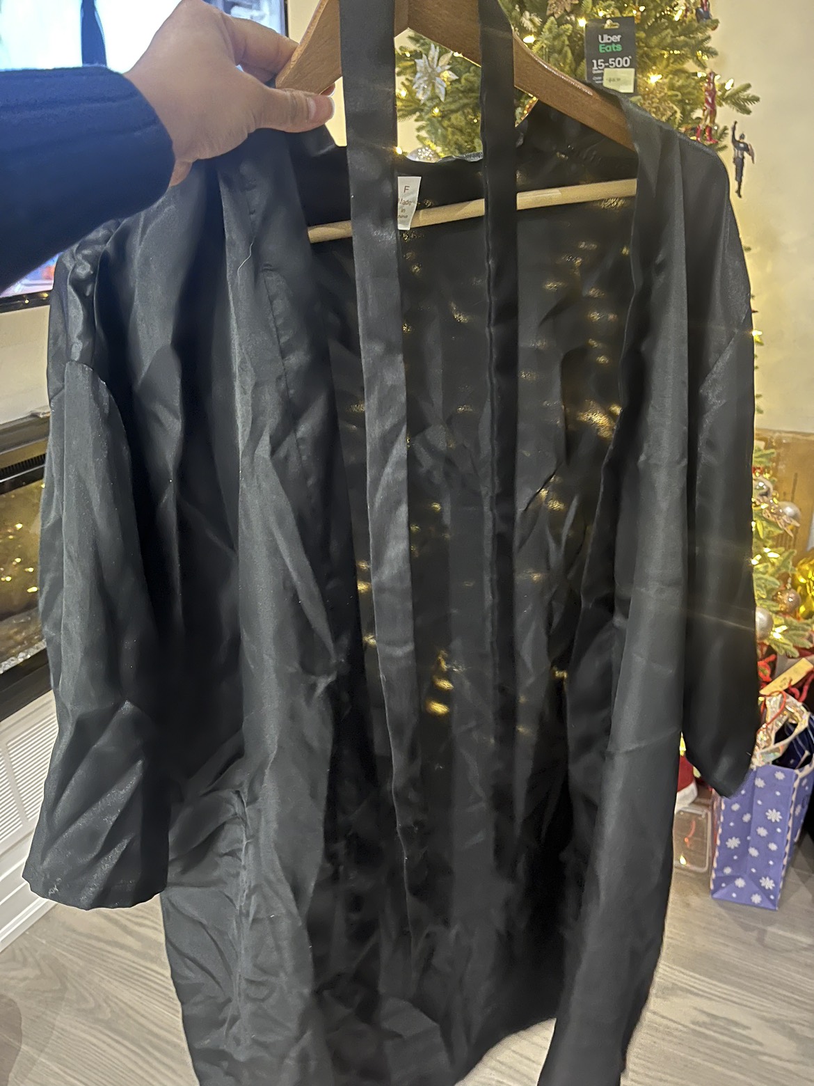 Black Bridesmaid Robe image indicator(2)