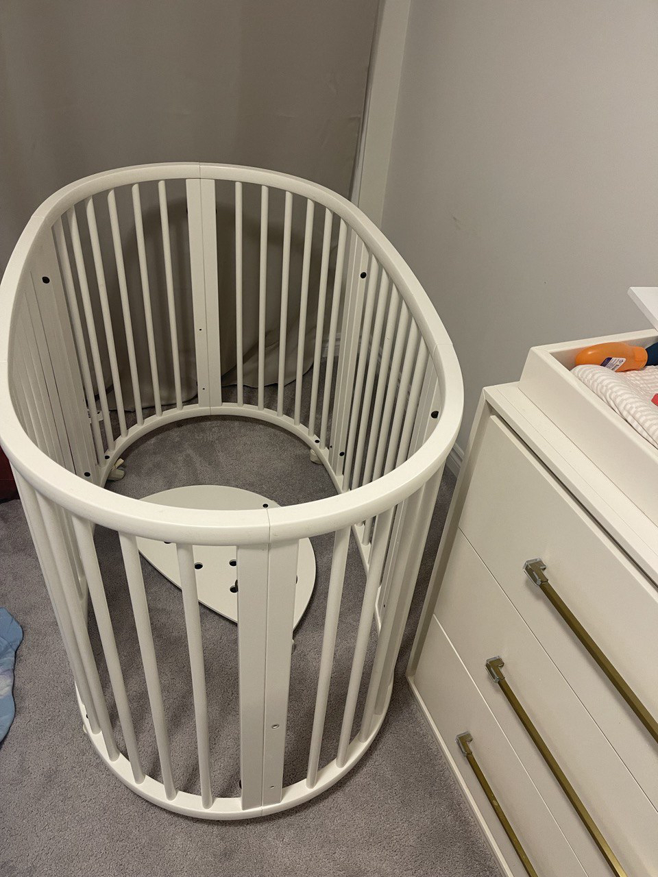 Stokke baby crib bed with mattress and protector - photo 3