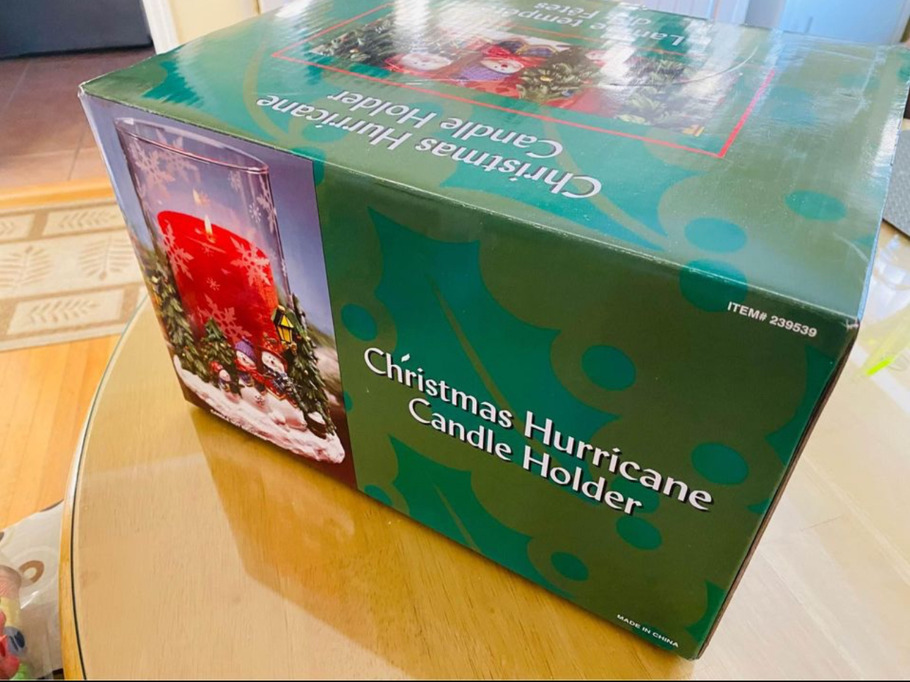 Christmas candle holder image indicator(2)