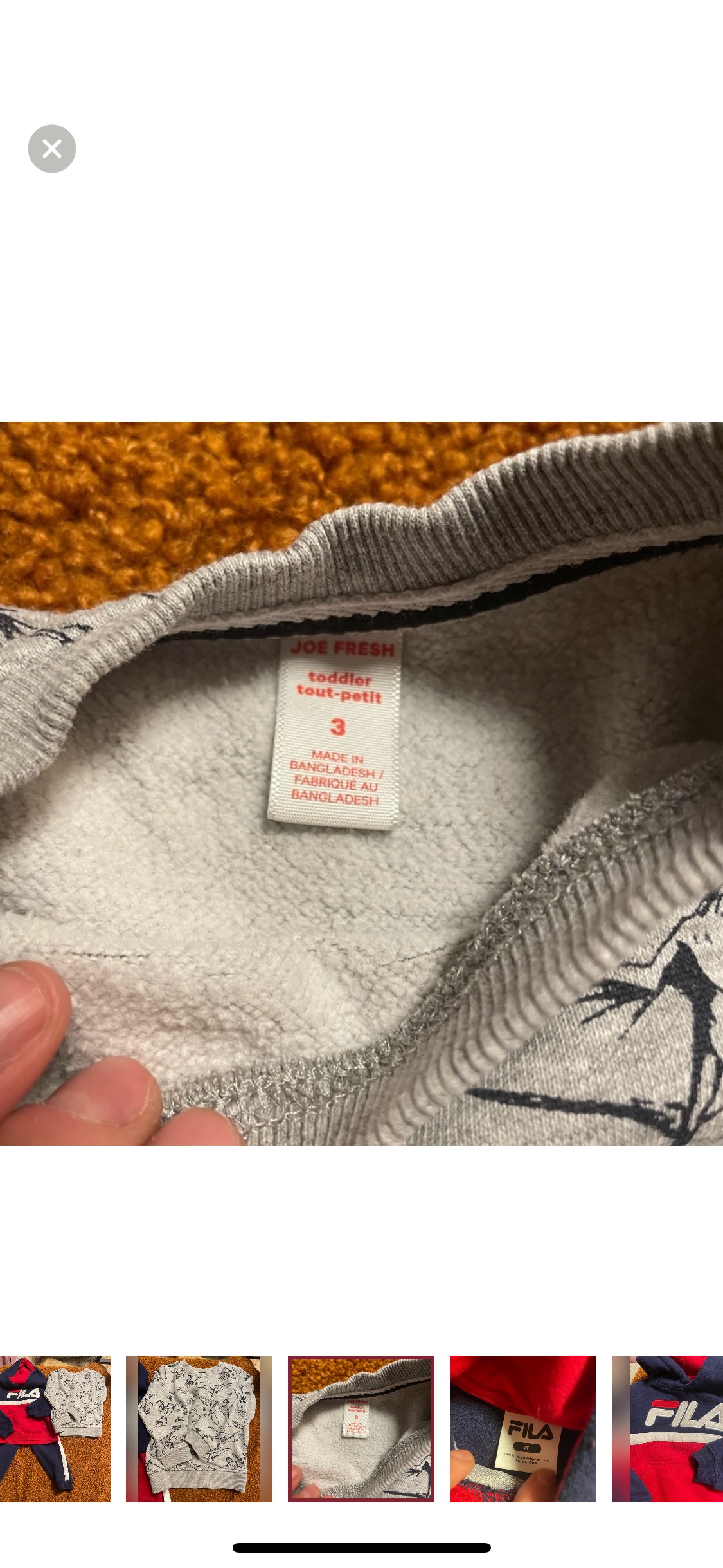 Bundle of Boys Size 3T Sweater and Sweatsuit image indicator(3)