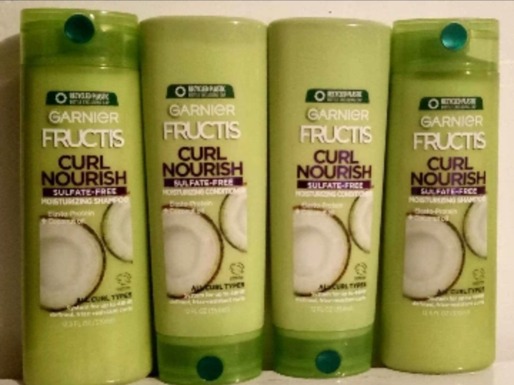 Garnier Fructis Curl Nourish Shampoo/Conditioner - 10 pack