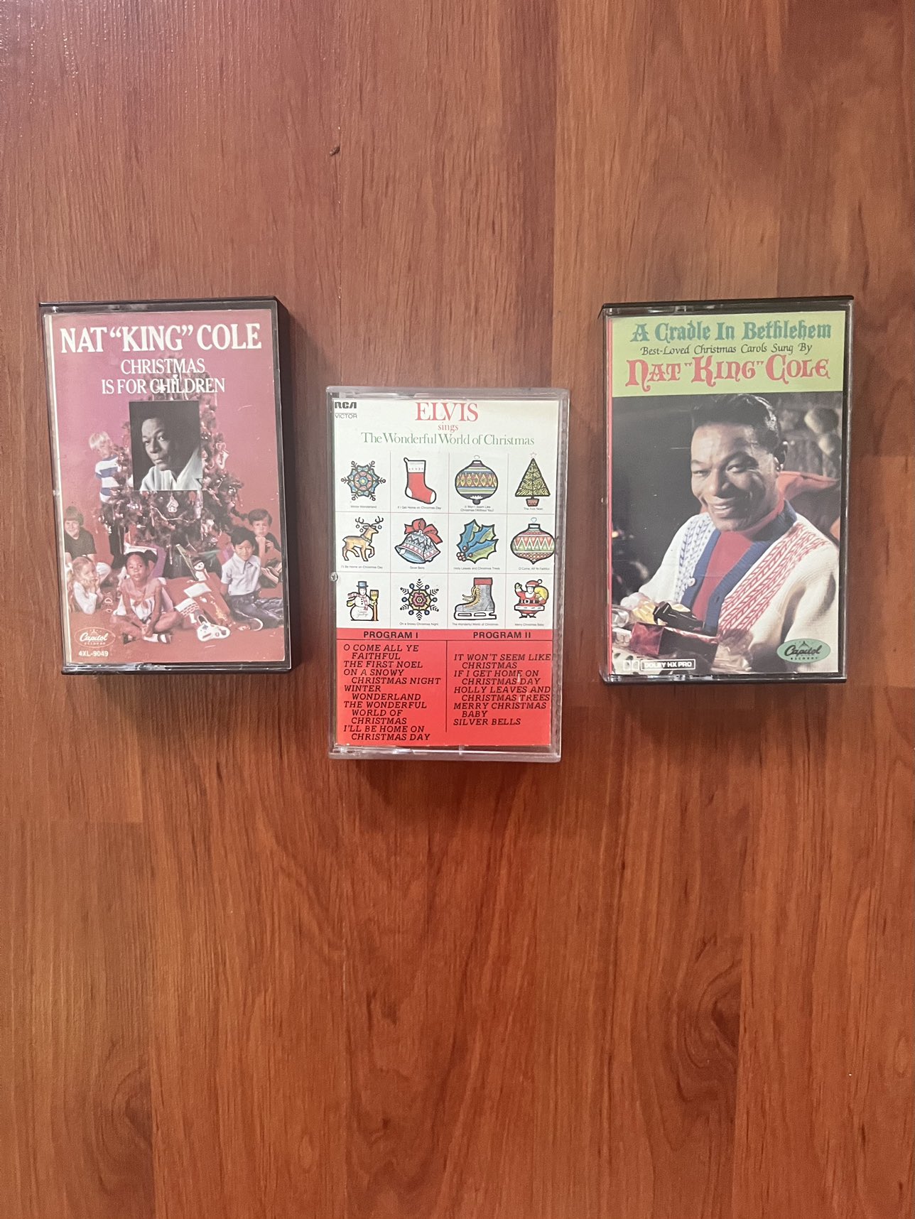 Elvis Presley & Nat King Cole Christmas songs