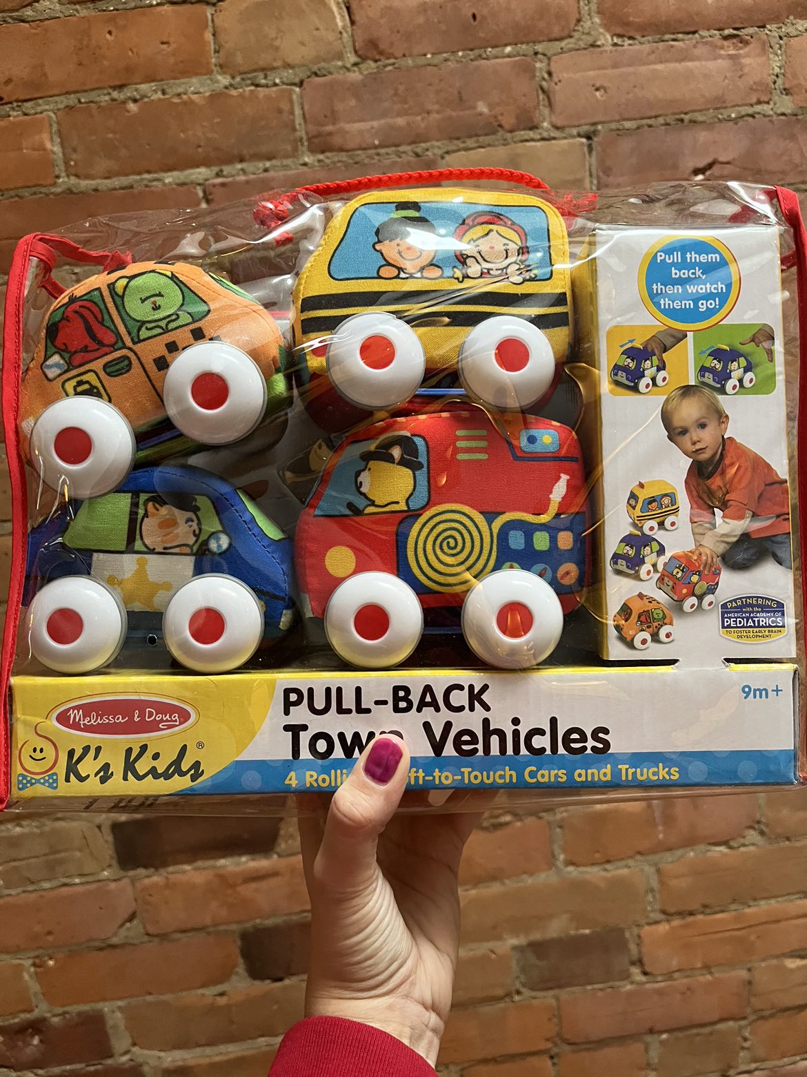 Melissa and Doug pull back cars thumbnail