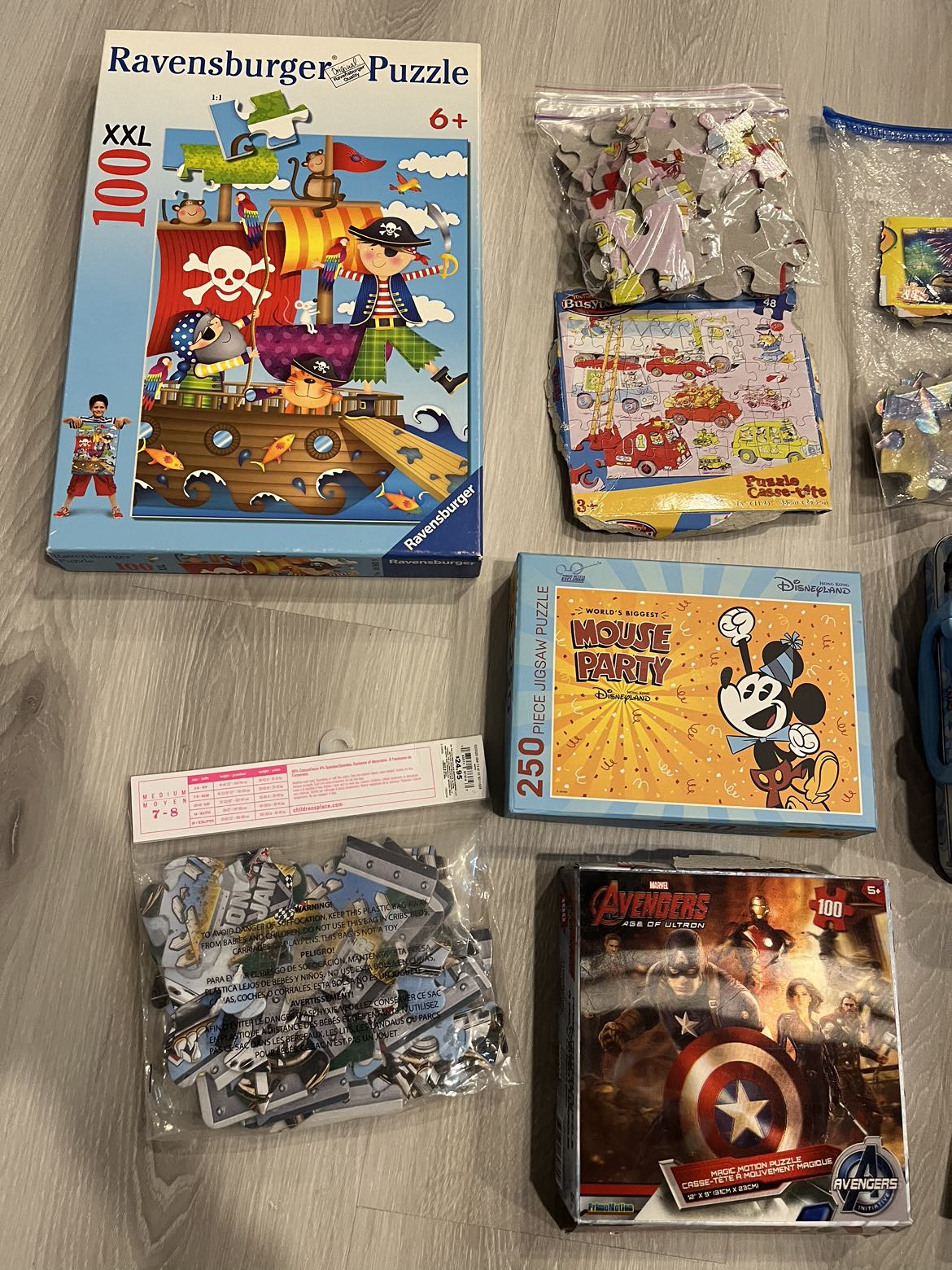 Kids puzzles x8 - photo 4
