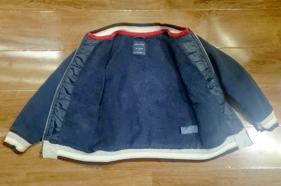 🎁 Nautica Varsity Jacket kids size 7 image indicator(5)
