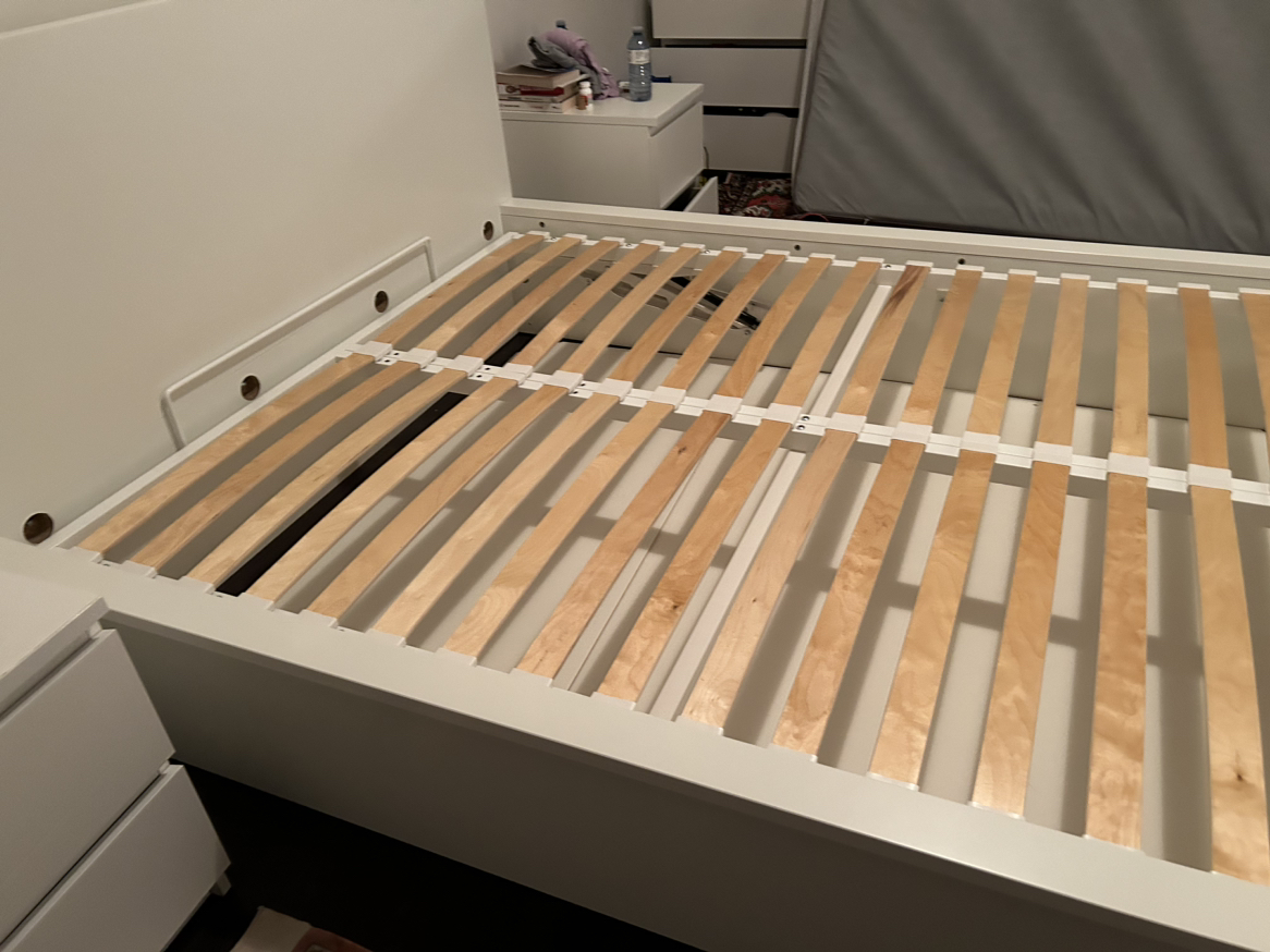 Malm Queen Bed with pull up storage image indicator(2)
