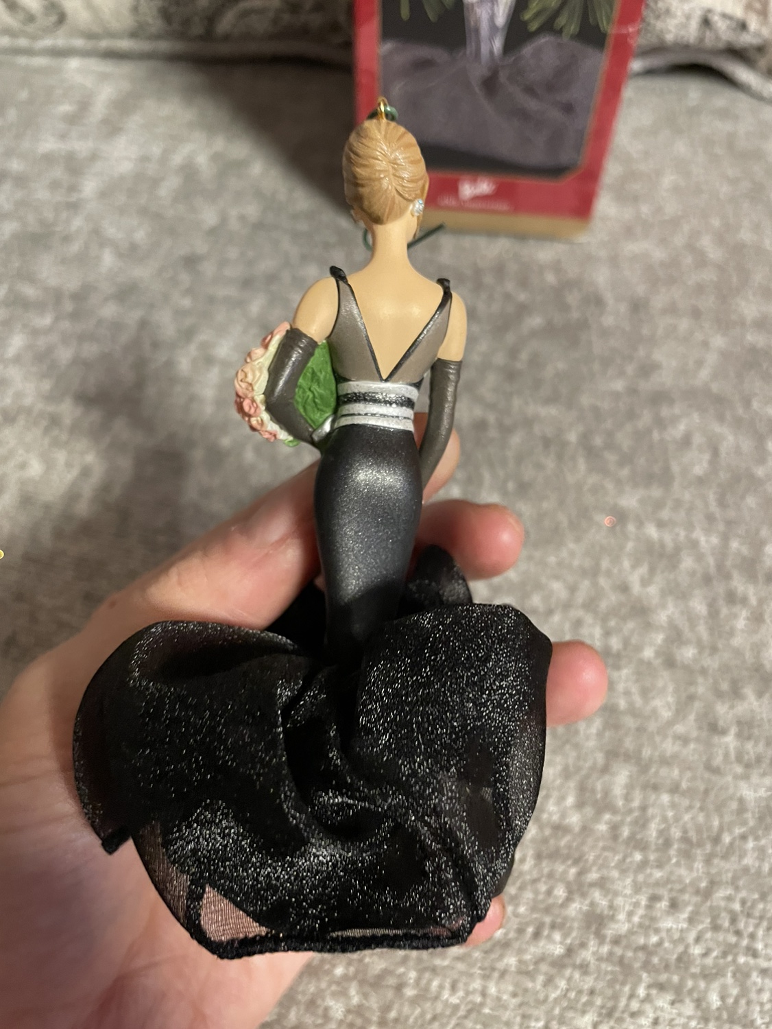 Hallmark Keepsake Barbie Ornament; 40th Anniversary Barbie 1999 image indicator(3)