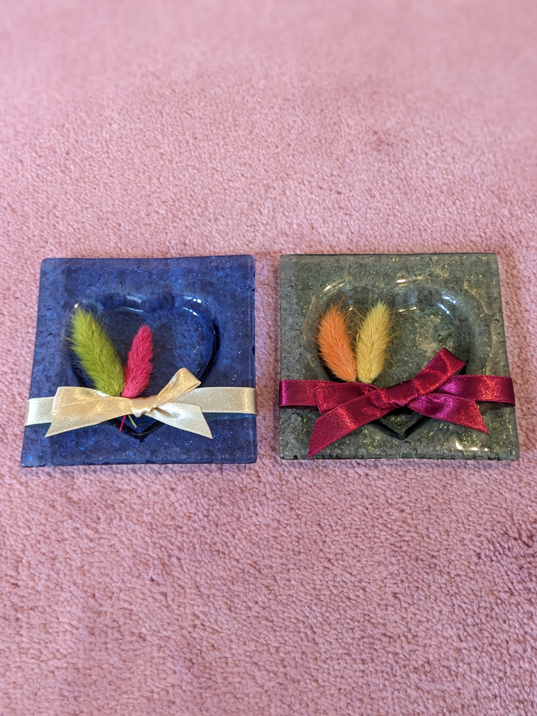Glass tile craft art home decor
