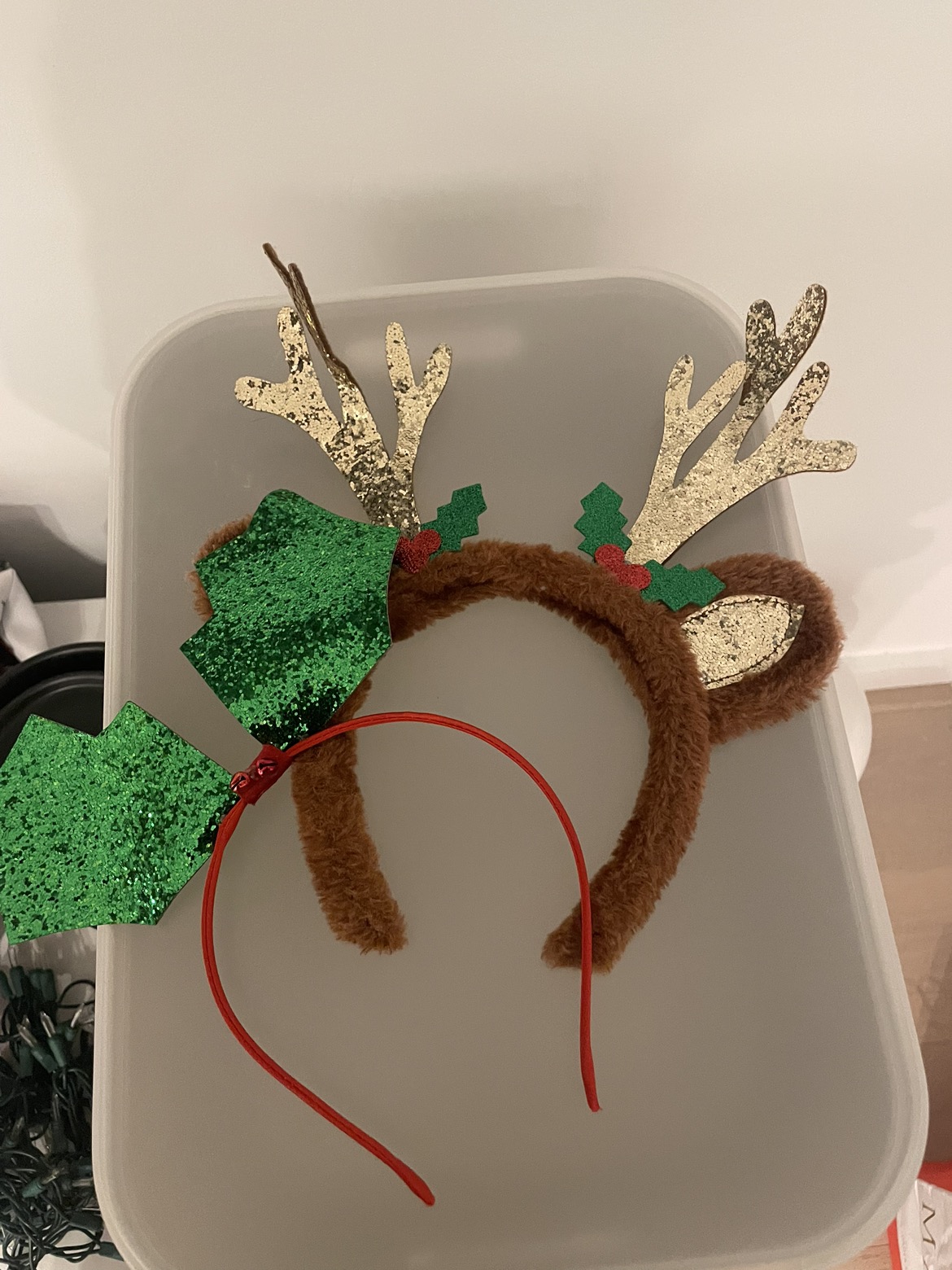 christmas hair thingi