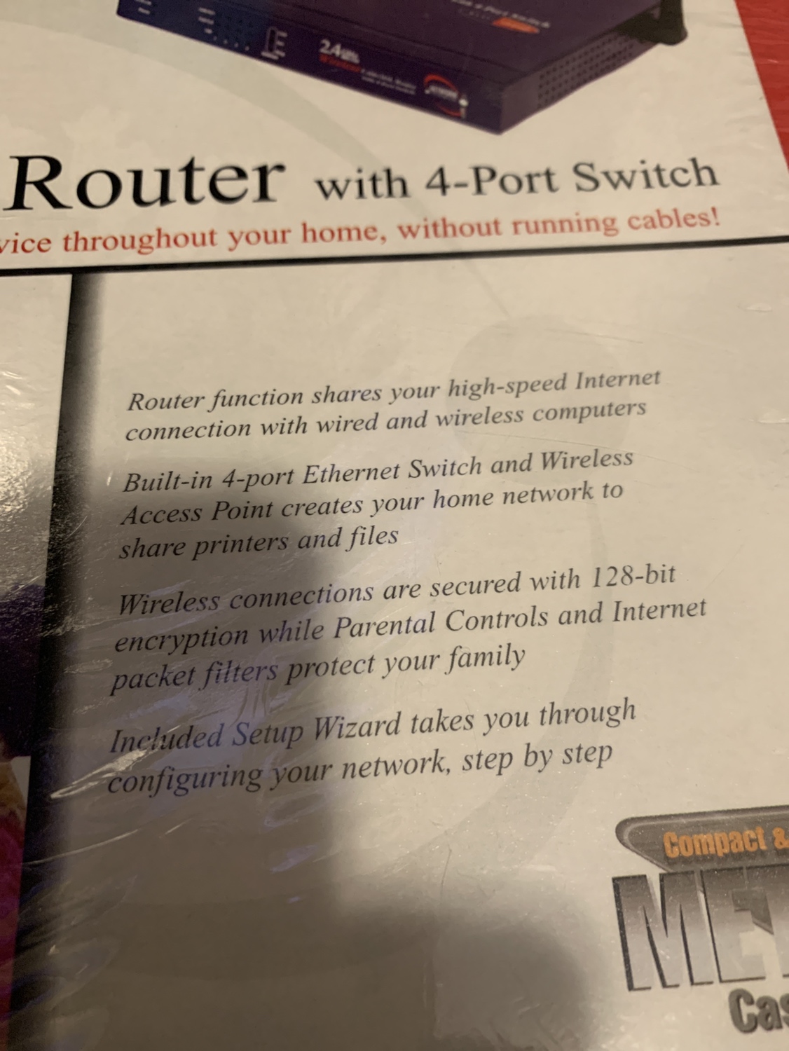 Brand new classic wireless cable/DSL Router image indicator(2)