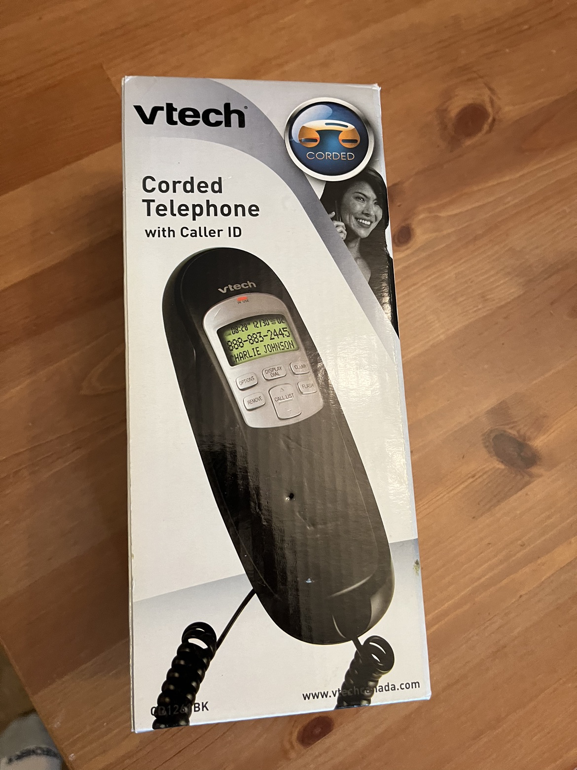Brand new Vtech corded telephone thumbnail