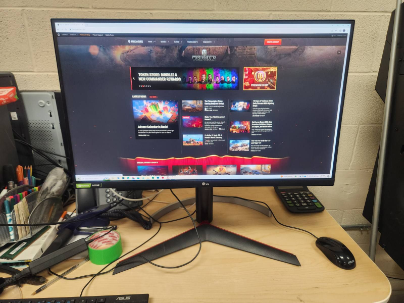 Gaming Monitor 27" LG 27GL850 Used