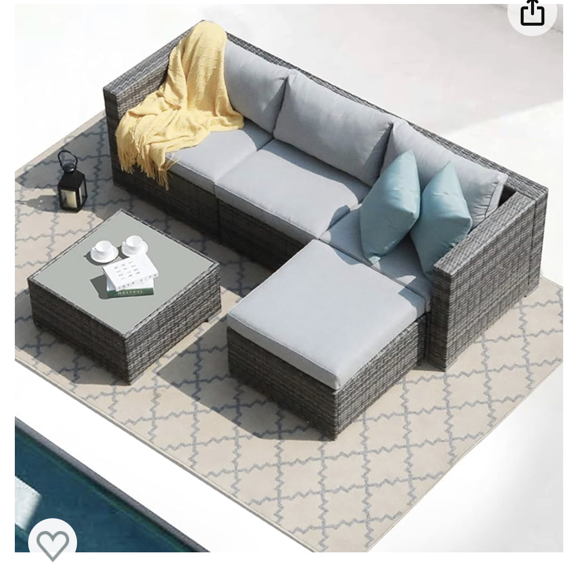 5 Piece outdoor Patio Set - photo 3