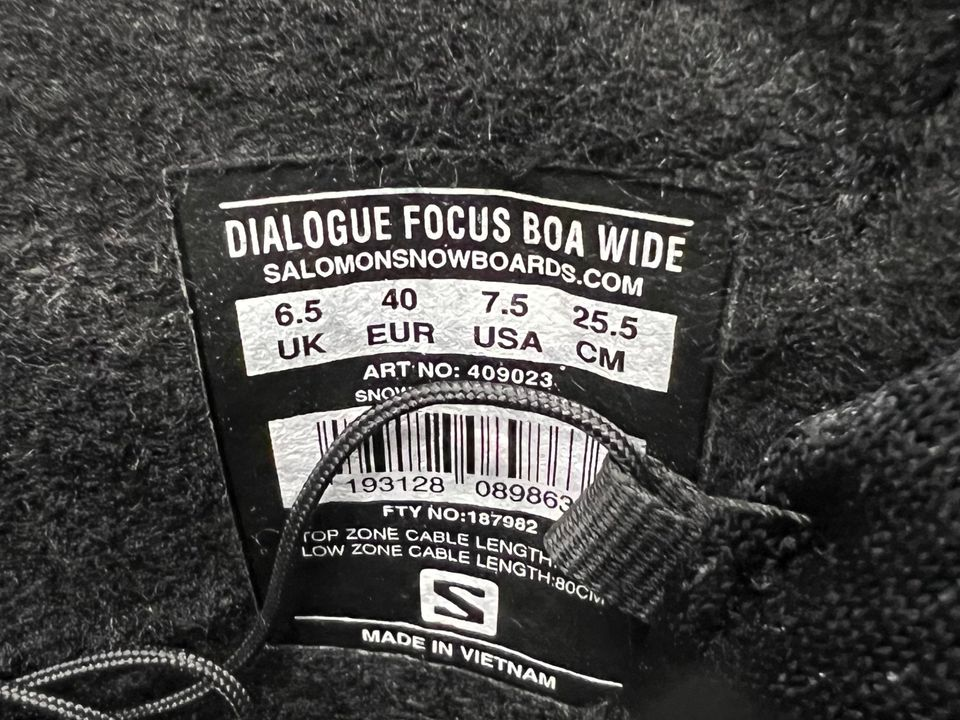 Mens Snowboard Boots - Salomon Boa image indicator(5)