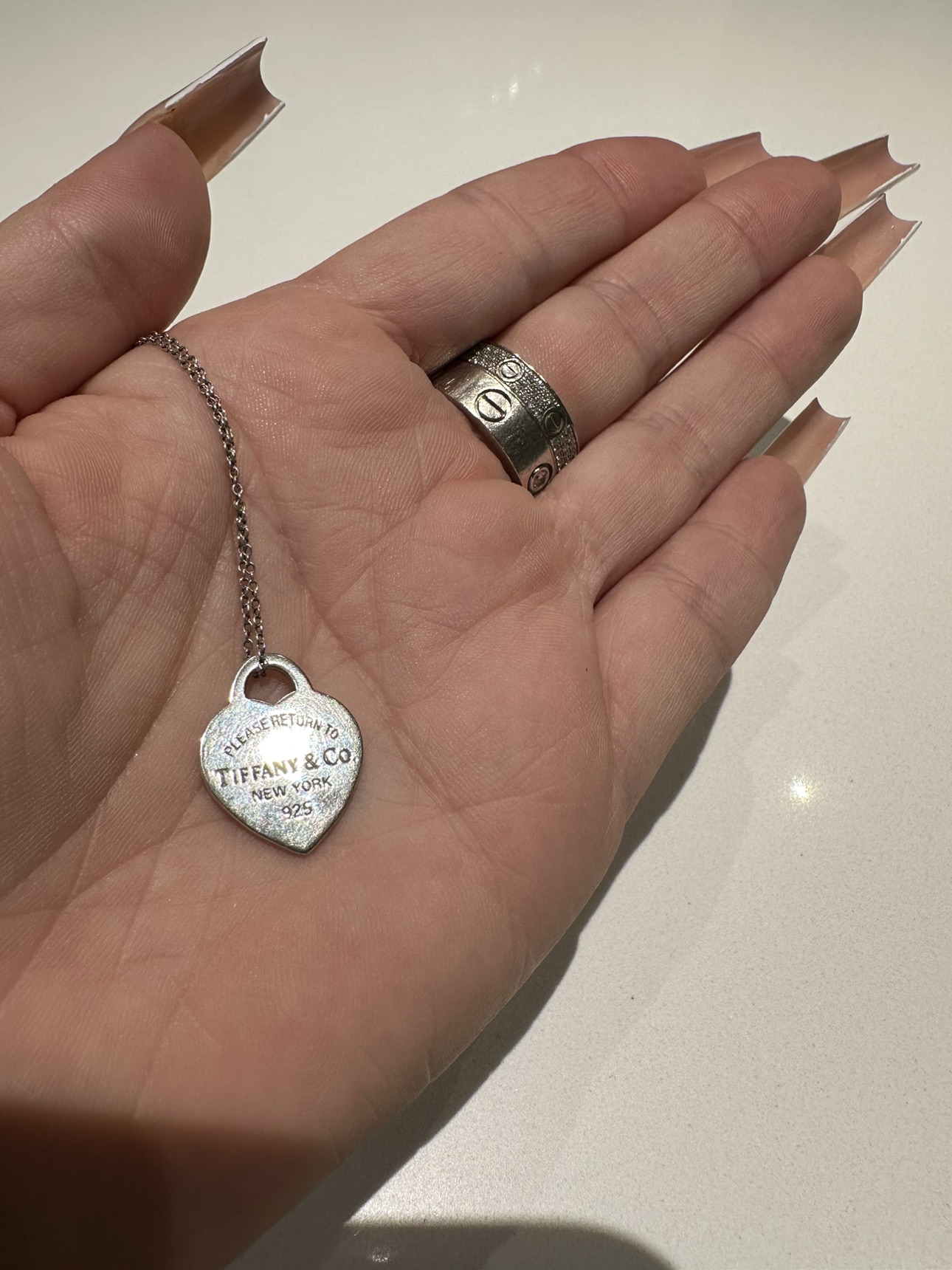 Authentic Tiffany & Co. Necklace image indicator(3)