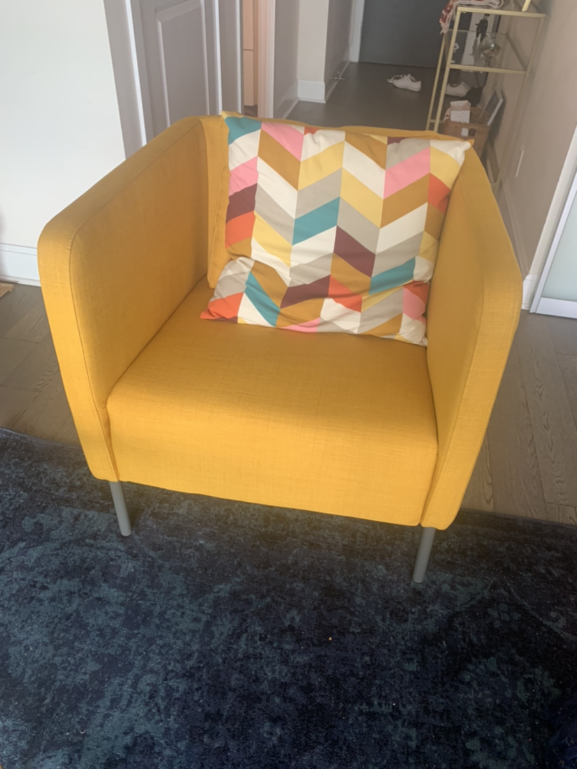 Yellow Couch ! Moving out sales