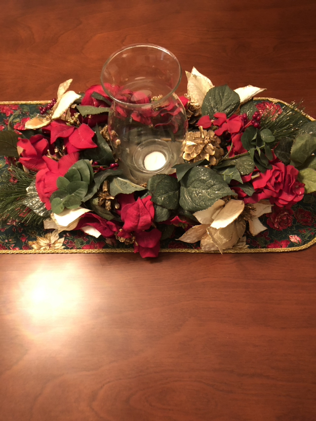 Festive Table Arrangement