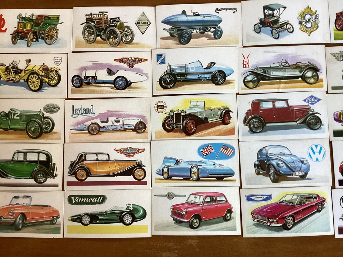 35. 1950’s BOND TEA HISTORY OF THE MOTOR CAR Trading Cards - photo 5