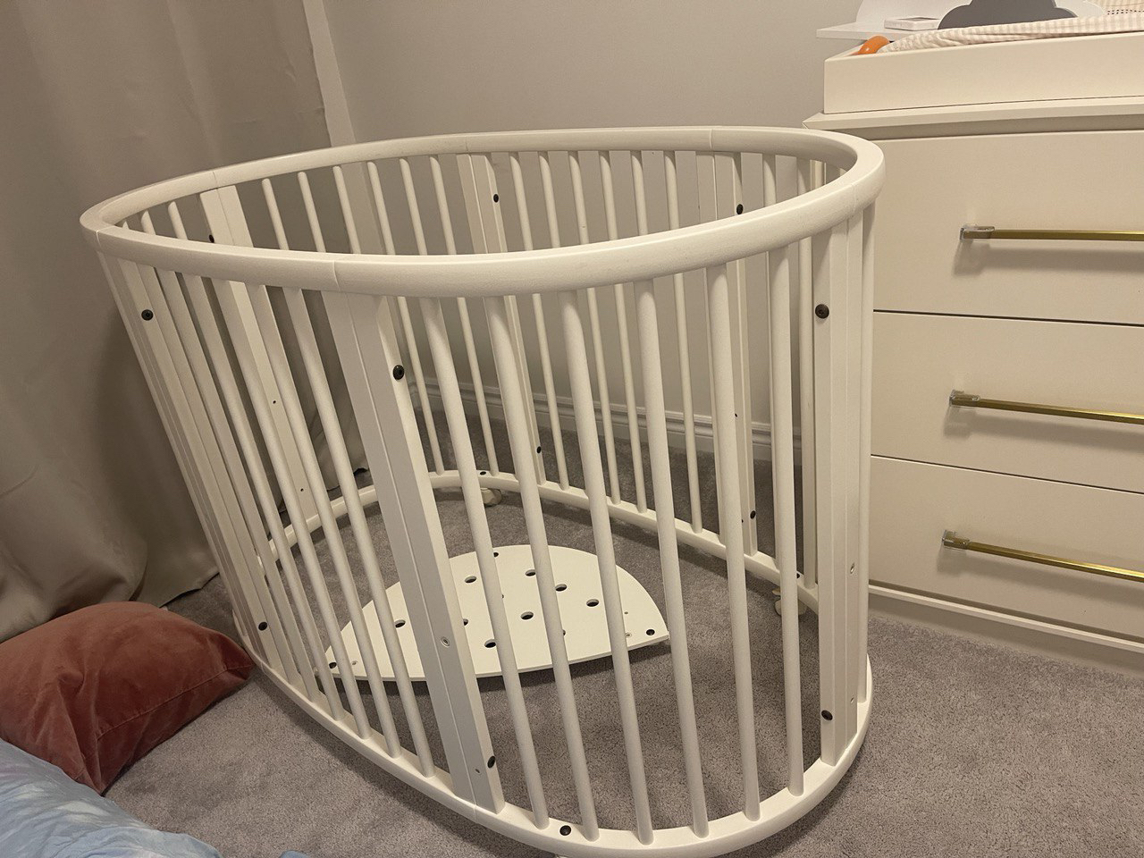 Stokke baby crib bed with mattress and protector - photo 5