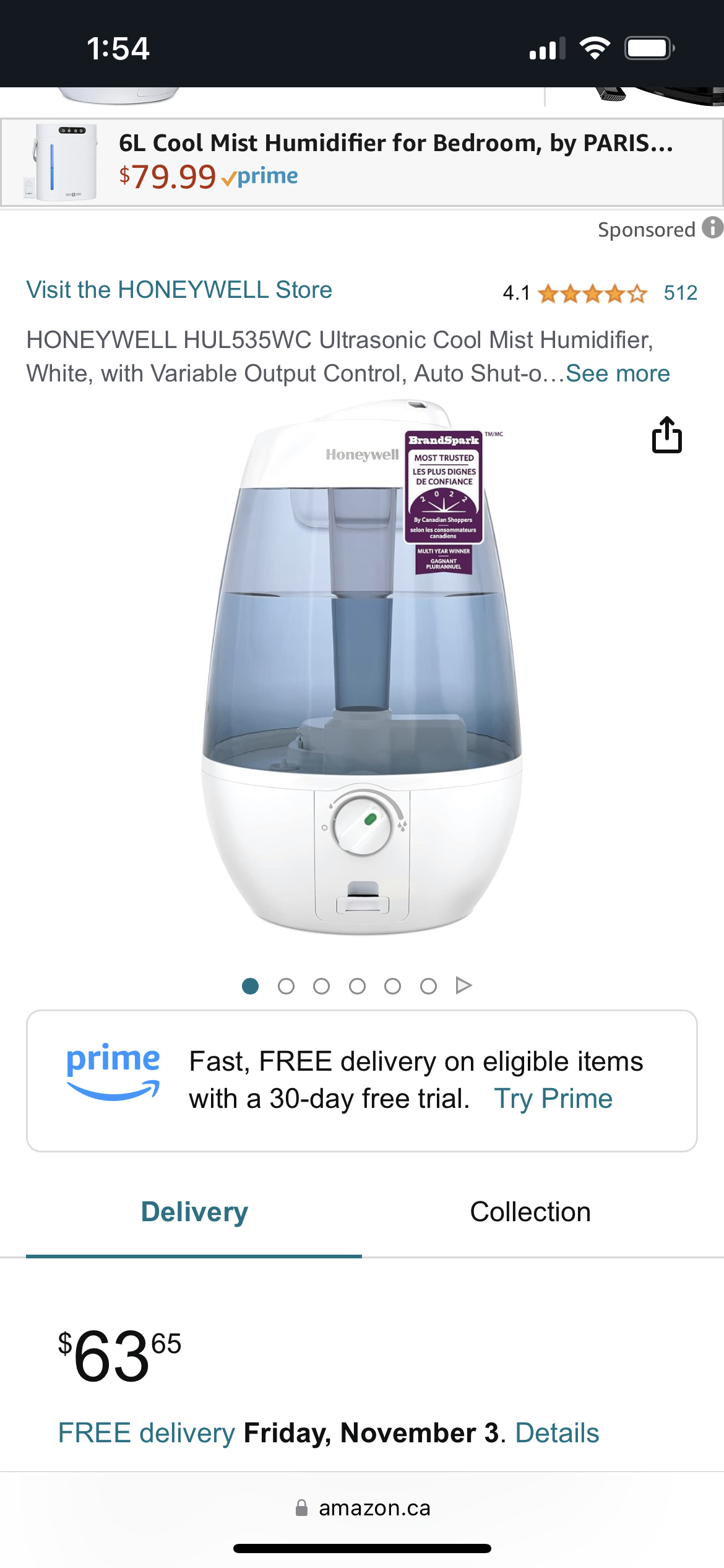 Honeywell Humidifier, does not need filter - photo 4