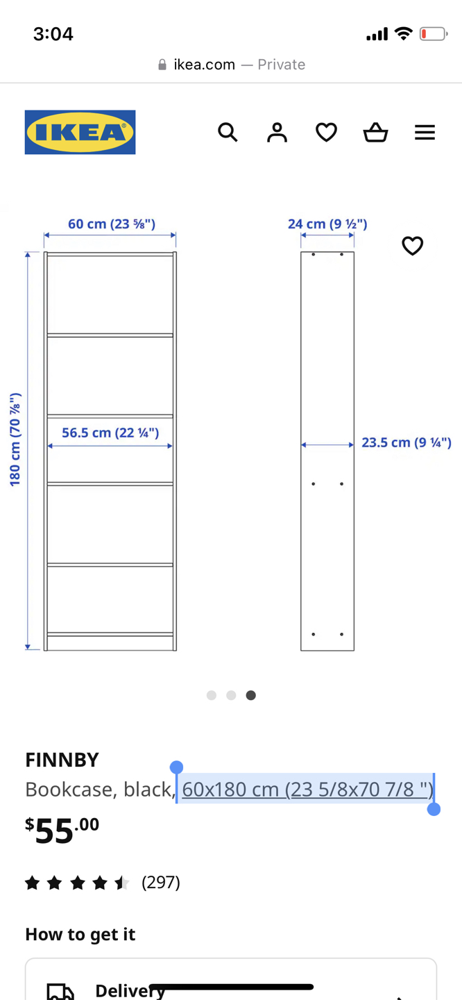 Ikea Finnby bookcase - photo 3