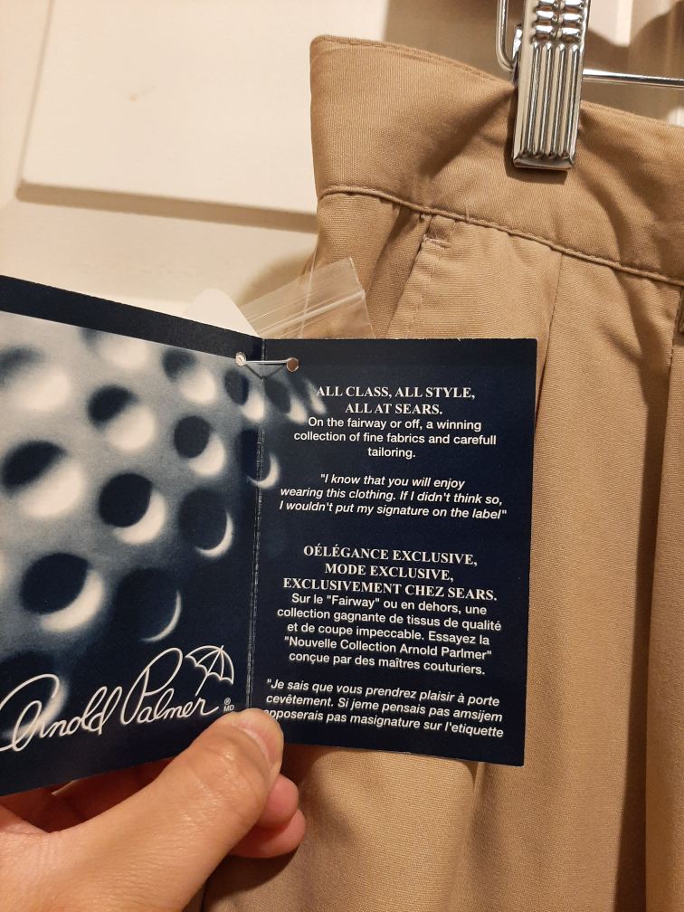 BRAND NEW Golf Pants by Arnold Palmer (size 34) - photo 3