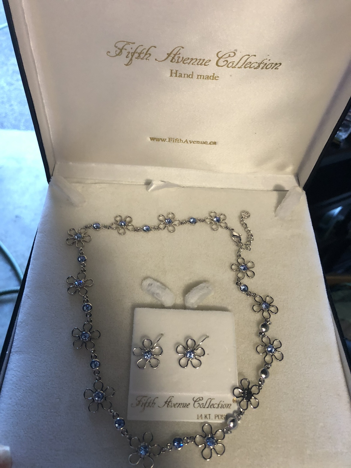 Fifth Avenue Necklace and Earrings